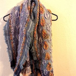 Anthropologie wool scarf